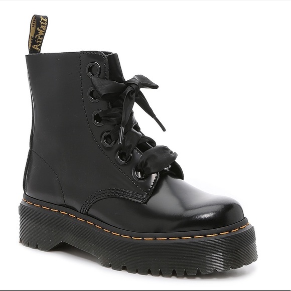 Dr. Martens Shoes - Dr Marten Molly Platform Combat BootDr Marten Molly Platform Combat Boot